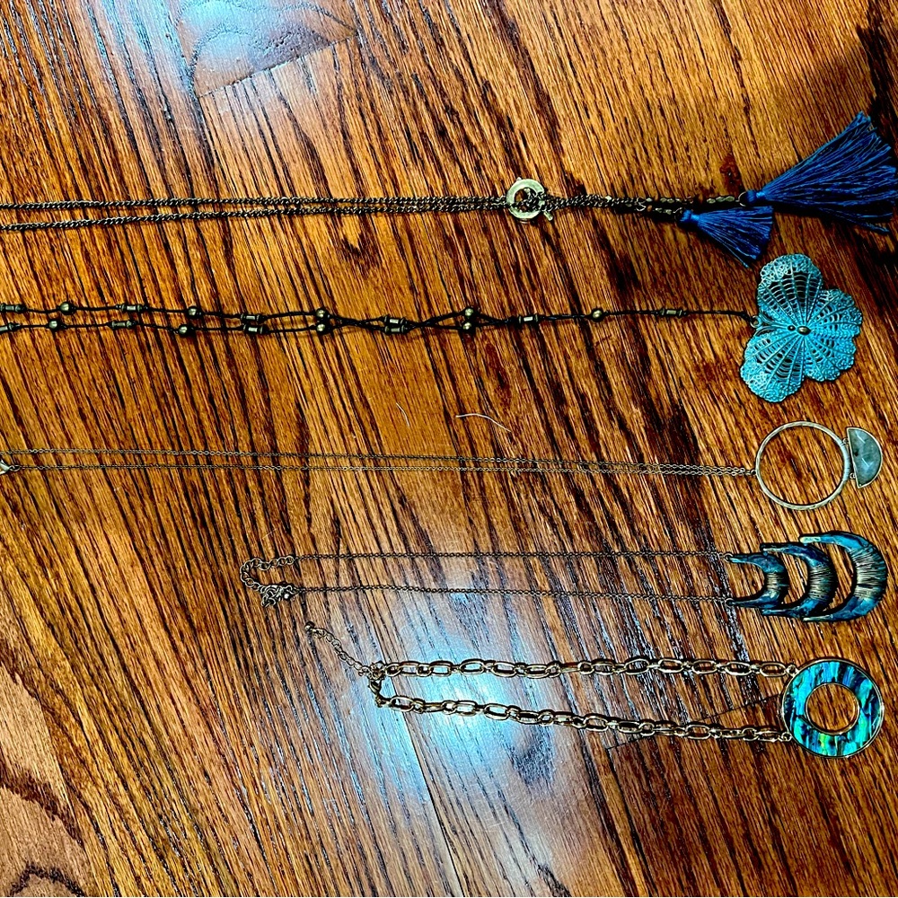Free People/Target necklace bundle of 5